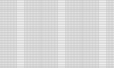Subtle vector minimalist geometric seamless pattern with thin lines, square grid. Light gray and white texture with squares, triangles. Delicate minimal monochrome background. Simple repeat geo design