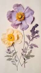 Naklejka na ściany i meble Flower lavender petal plant.