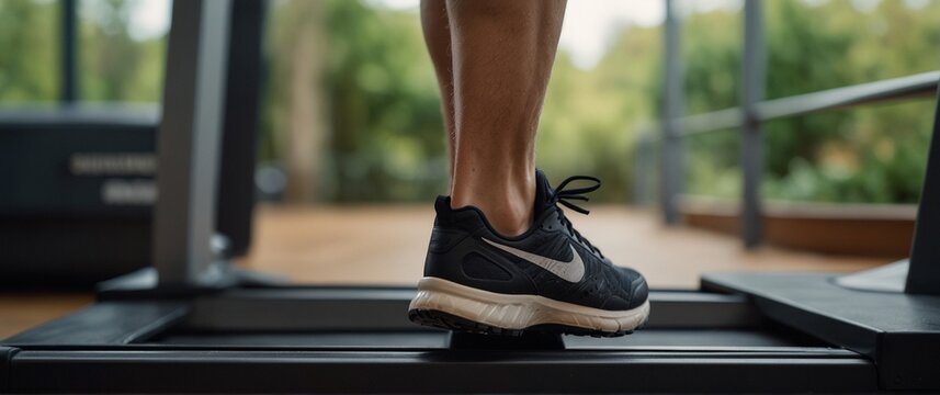 close up of legs of a person on the escalator | legs of a person in shoes