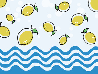 Lemon, Sea, Summer