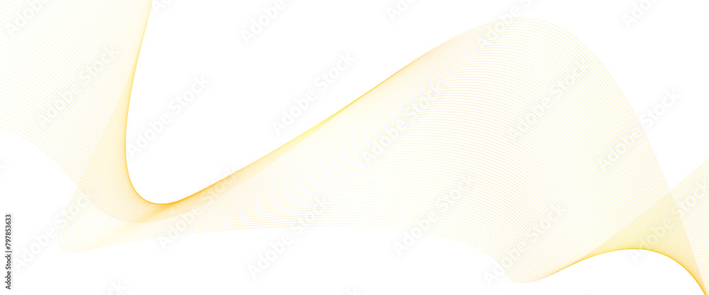 Poster vector abstract colorful flowing wave curved lines elements wave of wavy stripes on white background