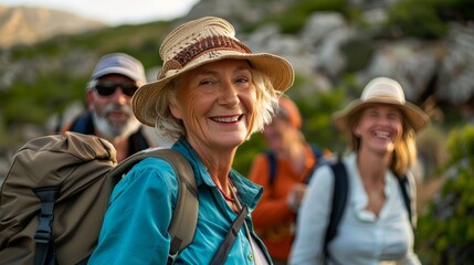 Tailored senior traveler group photo tours fostering camaraderie among older adventurers