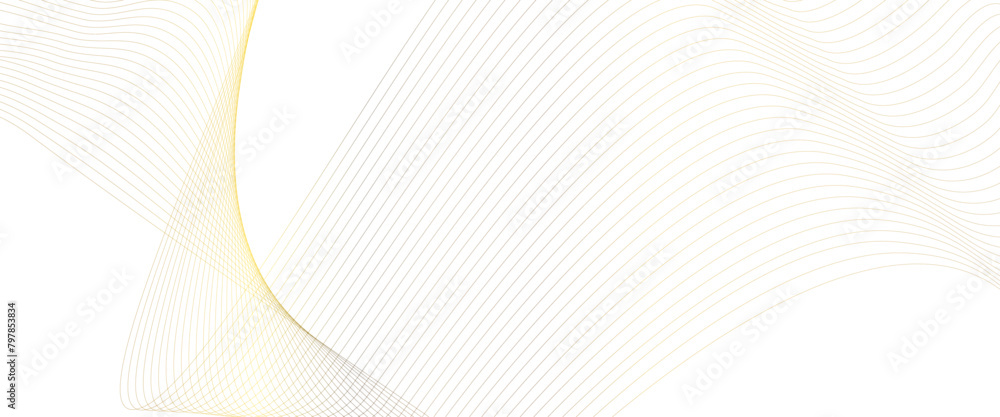 Aufkleber vector abstract colorful flowing wave curved lines elements wave of wavy stripes on white background