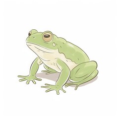 Frog, green frog
