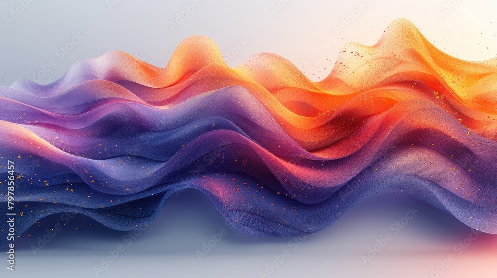 Poster abstract background with dynamic effect. modern pattern