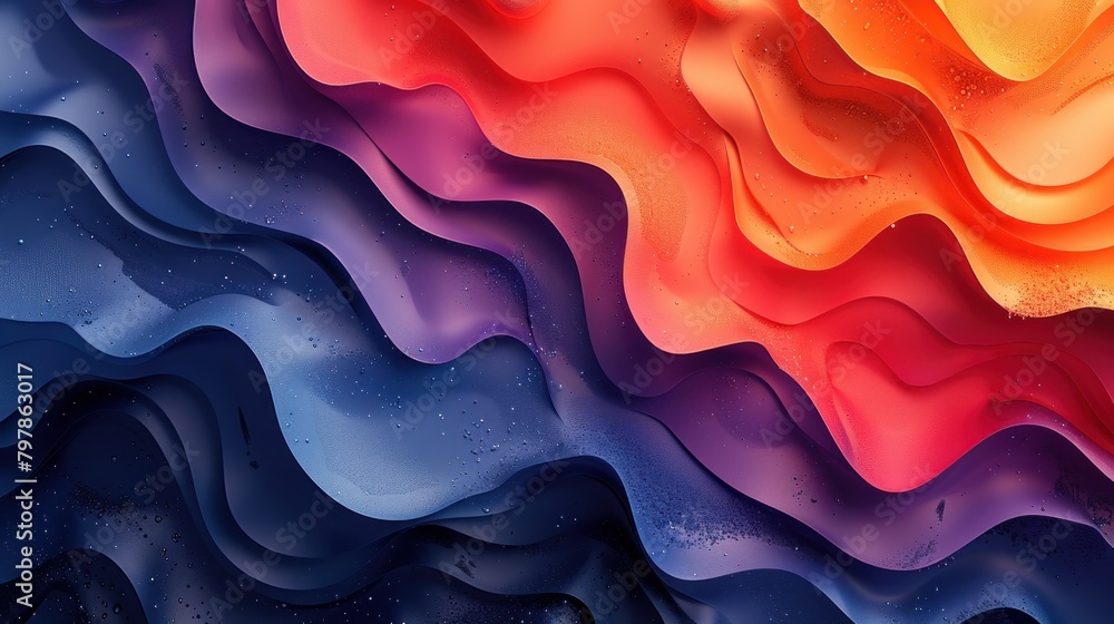 Poster abstract background with dynamic effect. modern pattern