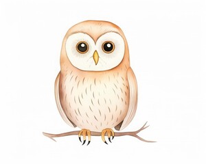 Obraz premium Owl, wise owl