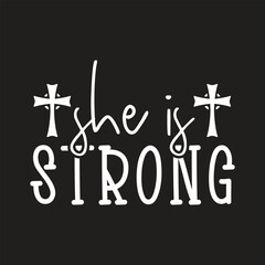 She is strong, Jesus svg, Jesus vector