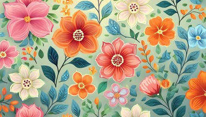 Obraz premium textile designs . Block print.all work in a graphic designs .all about textile designs related