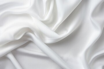 Obraz premium White fabric texture backgrounds silk simplicity.
