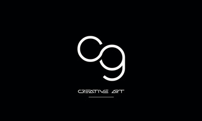 GC, CG, G, C abstract letters logo monogram