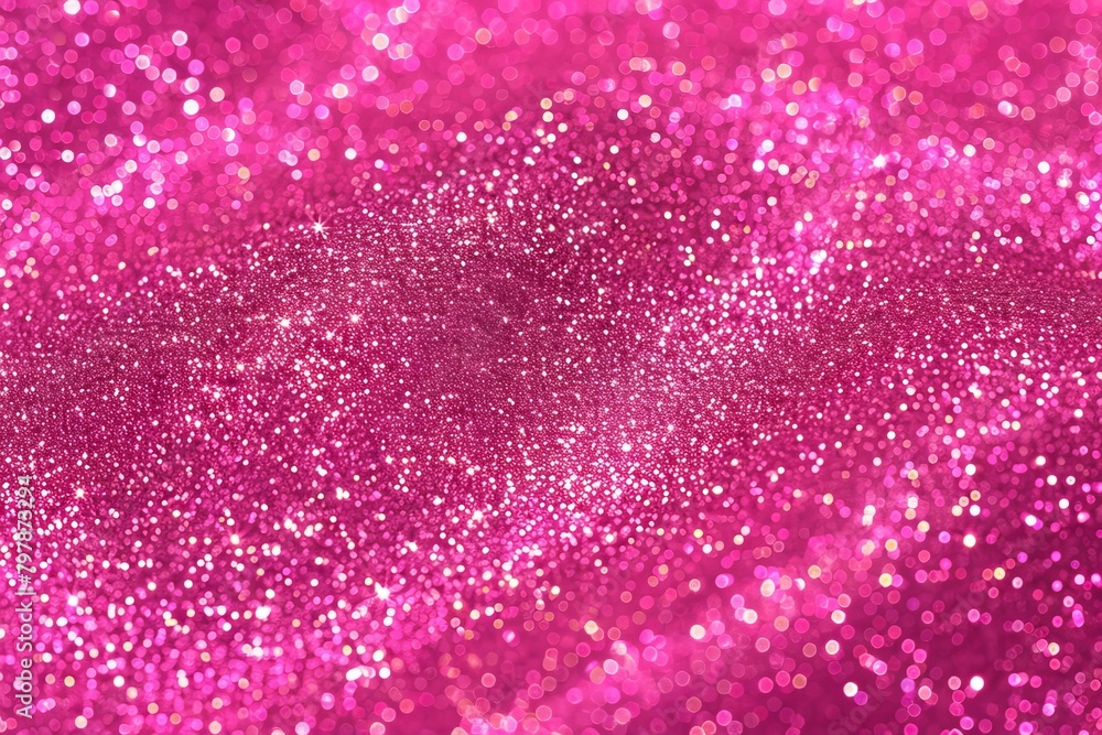Aufkleber a sparkling sea of pink glitter covering the entire image with varying intensities and sizes of glit