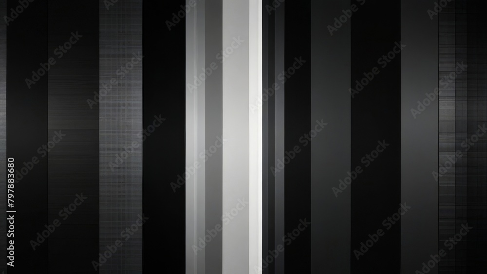 Poster abstract black and white vertical lines pattern background