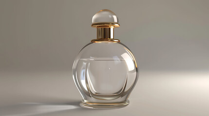 Obraz na płótnie Canvas perfume bottle isolated on white background