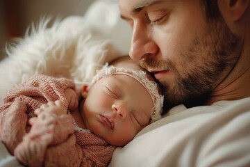 An endearing capture of an infant's tiny hand gripping their parent's finger, signifying trust and connection