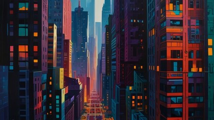 buildings in the city