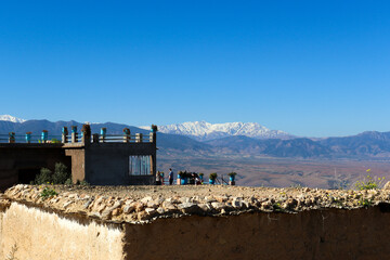 old house in the mountains