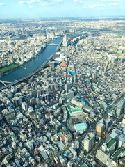 東京スカイツリーからの景色