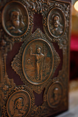 Church book with prayers