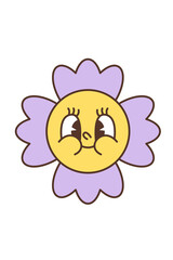 Kawaii Smiley Face Sticker: Cute Character for Any Project