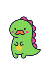 Kawaii Smiley Face Sticker: Cute Character for Any Project