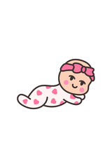 Kawaii Smiley Face Sticker: Cute Character for Any Project