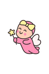 Kawaii Smiley Face Sticker: Cute Character for Any Project