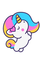 Kawaii Smiley Face Sticker: Cute Character for Any Project