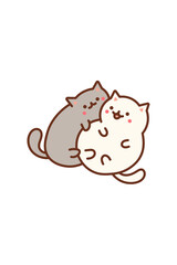 Kawaii Smiley Face Sticker: Cute Character for Any Project