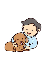 Kawaii Smiley Face Sticker: Cute Character for Any Project