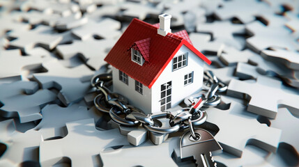 house and money, real estate, mortgage, concept, keys to the property