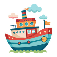 ship on the sea © Diana