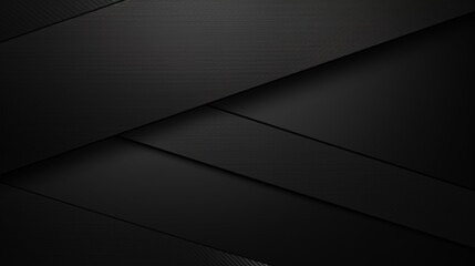 This image showcases a geometric black pattern with deep dark tones creating a mysterious yet...