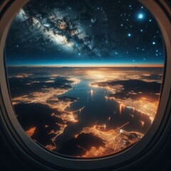 airplane window 