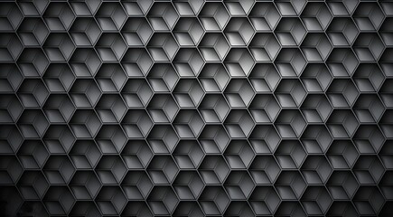 abstract background black hexagon