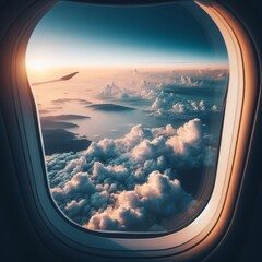airplane window 