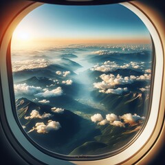 airplane window 