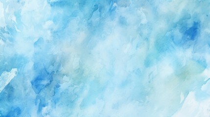 Obraz premium Featuring a vibrant splash of blue tones, this watercolor texture is perfect for expressive and lively art