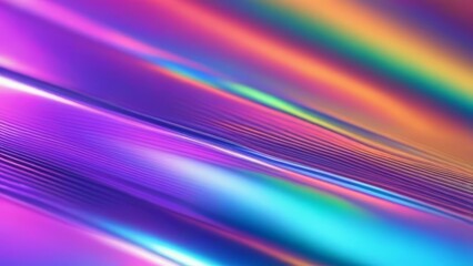 Abstract rainbow background with smooth lines.