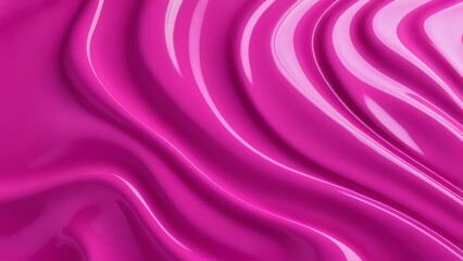 Abstract background in pink thick paint. Waves of pink paint. 