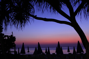 Twilight at Kata beach, Phuket, Thailand