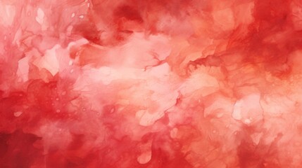 This detailed image captures the essence of a red watercolor texture, providing a rich backdrop for various applications