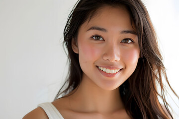 Realistic girl face, Asian 25 year old's lady.
Beautiful Thai Chinese girl face, lovely smile in...