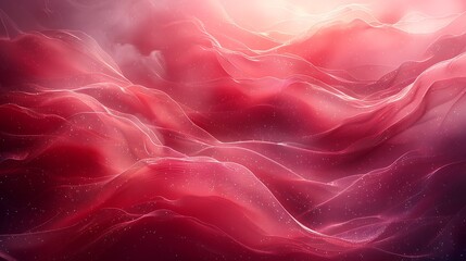 Fototapeta premium A luxurious design featuring a misty, translucent overlay with deep ruby tones, creating a regal and mysterious ambiance suitable for exclusive branding.
