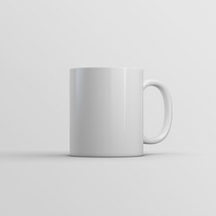 Coffee Mug Mockup Set on Isolated Background