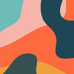 Modern abstract background.minimal trendy style with copy space for text - design templates good for postcards, poster, business card, flyer, brochure, invitation, social media and other. vector