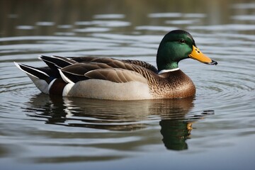 Obraz premium An image of Duck in water