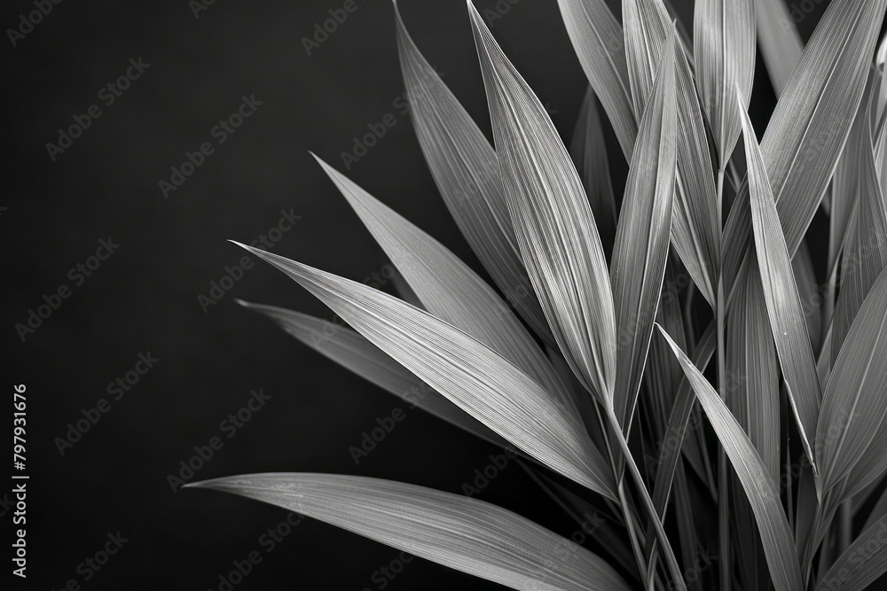 Leinwandbilder a minimalistic design with thin, delicate vector lines creating subtle textures in shades of gray,