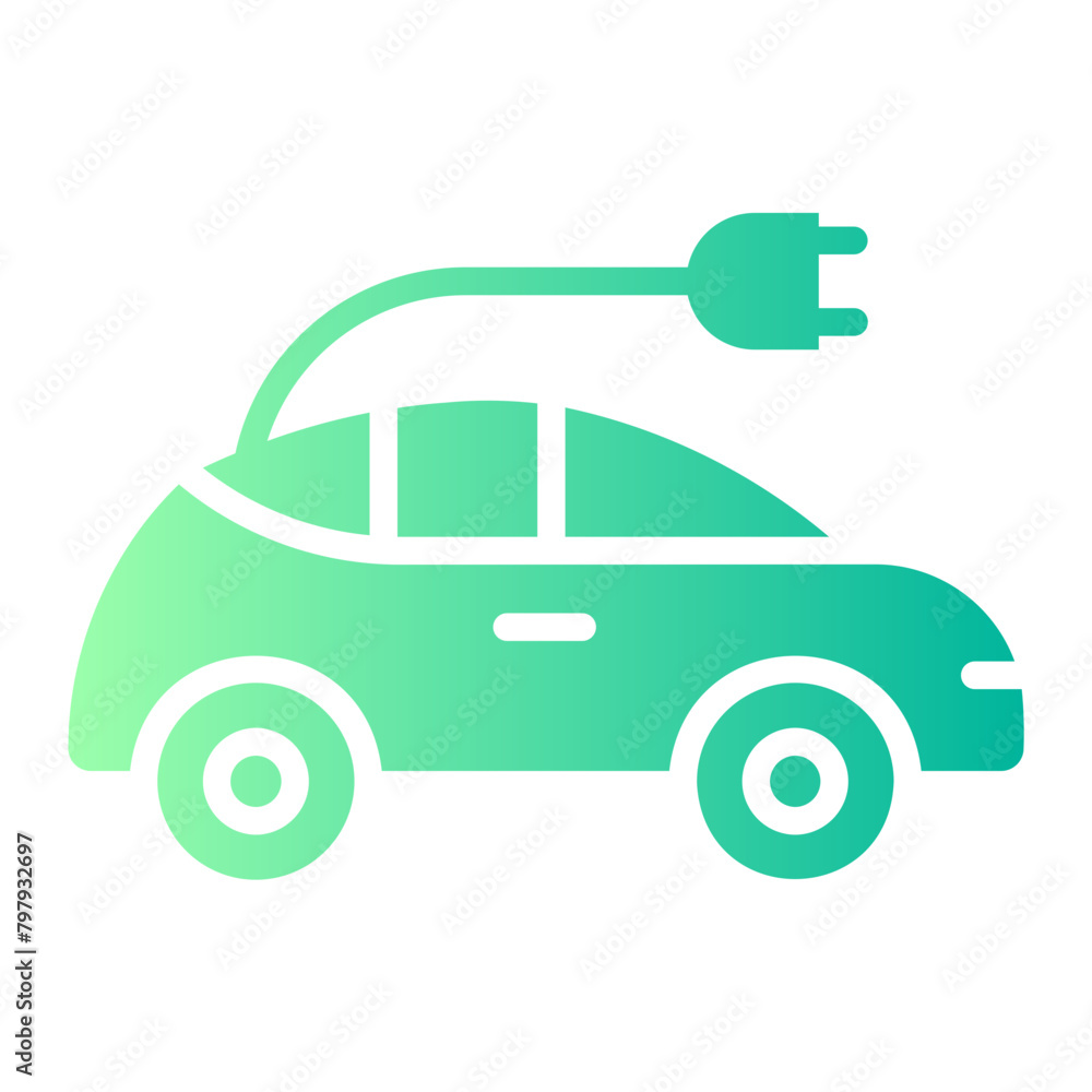 Poster electric car