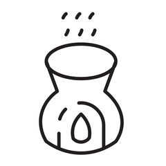 Diffuser Lamp Spa Line Icon